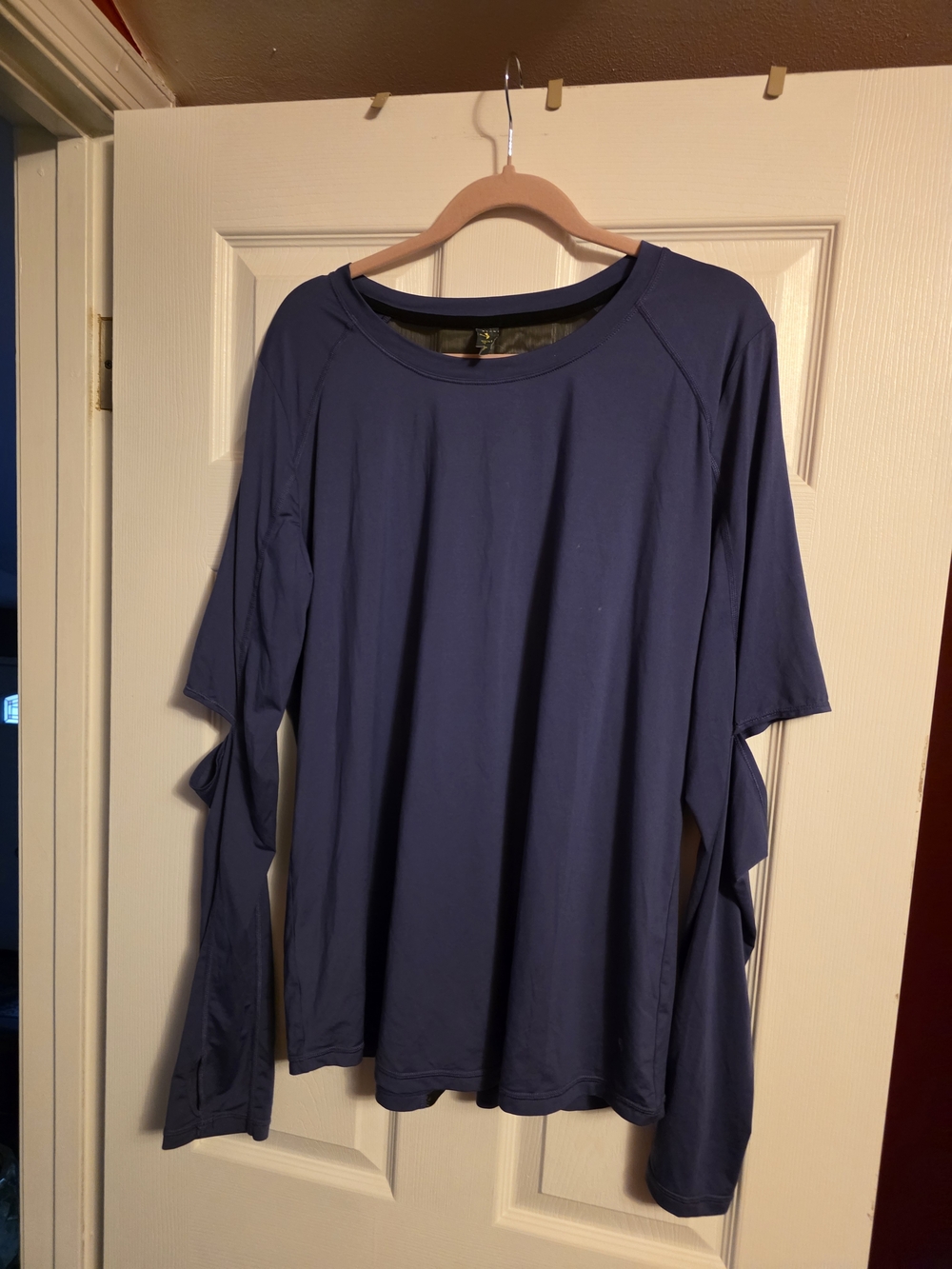 Purple Active Set - Long Sleeve Top & Leggings - Picture 2 of 5